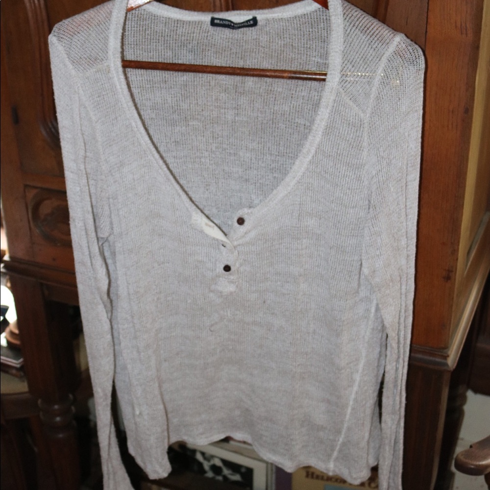 Brandy Melville Long Sleeve Blouse